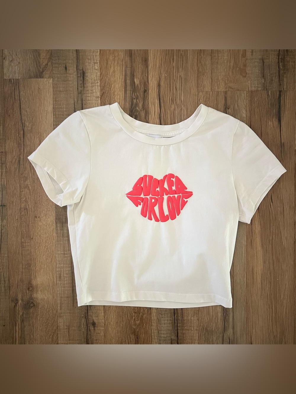 Princess Polly Sucker For Love Baby Tee